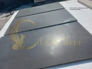 This image highlights the aesthetic quality and variety of the stone.