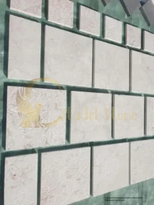 This image shows the specific materials and methods adapted for the climate.