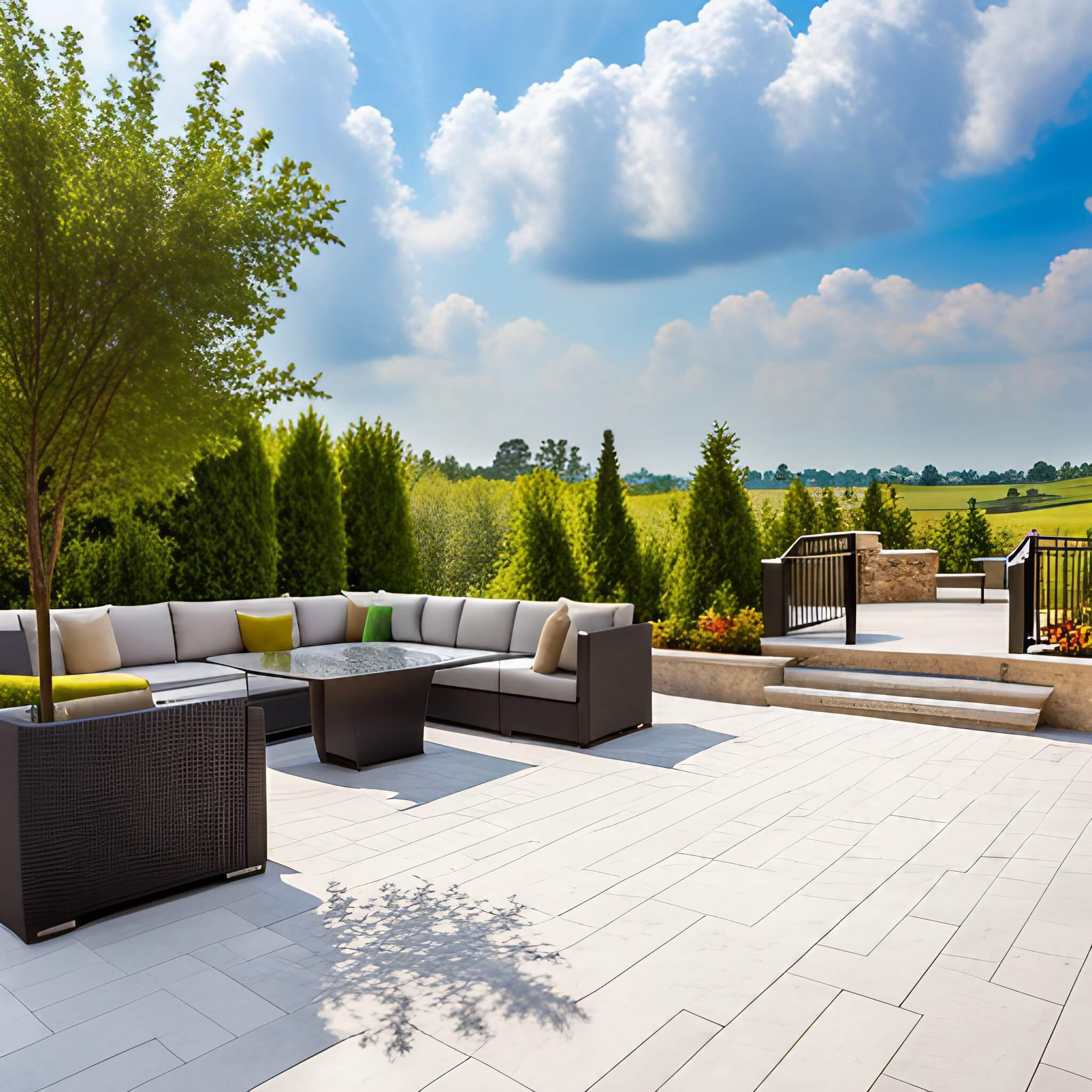 Case Study Natural Cobblestone Pavers Transform Wellness Center Property in Historic Havana, Florida