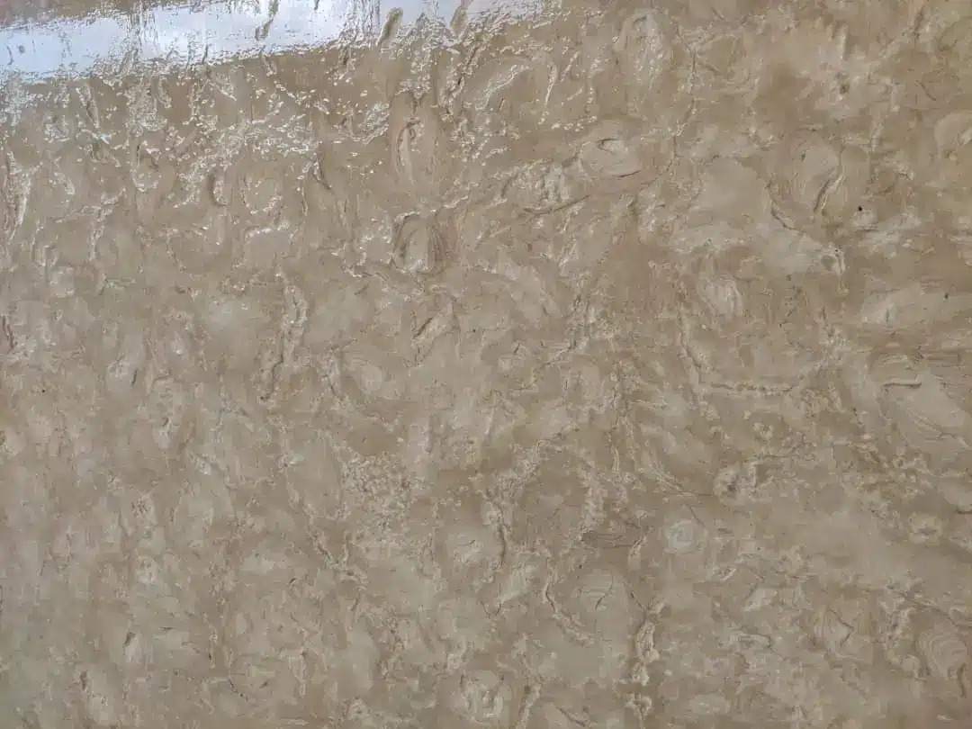 Close-up of stone tile window sills Prescott with a textured surface.