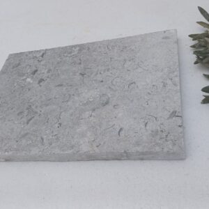 Grey fossil limestone pavers