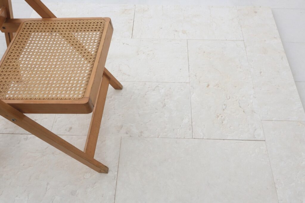 White limestone pearl in natural finish by CitadelStone