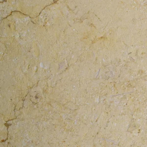 Macro of carved relief and rounded peaks on coarse brushed limestone