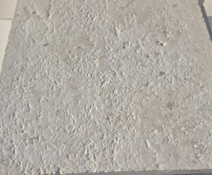 Brushed 16 grit limestone texture