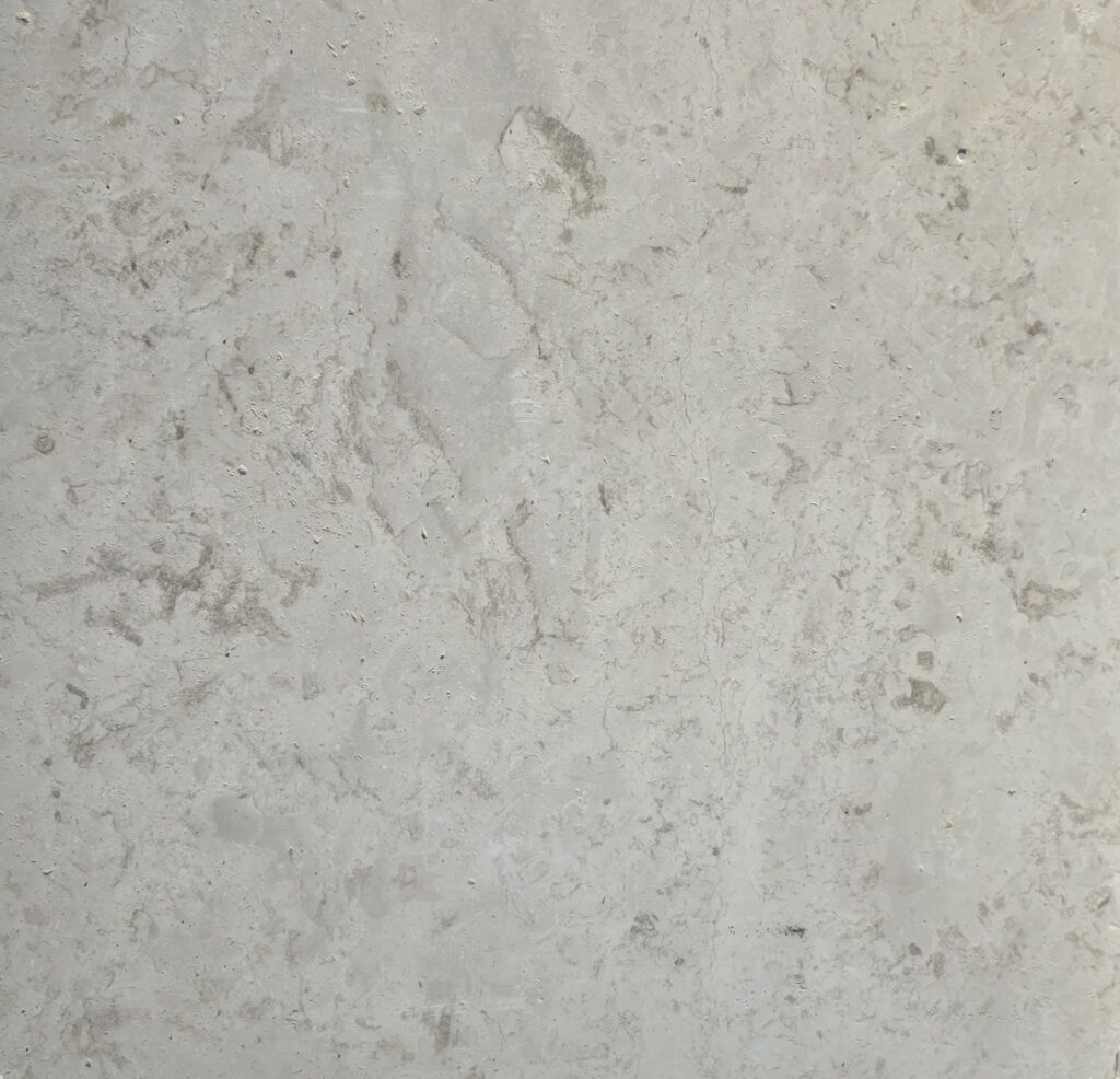 Honed limestone 60 grit with smooth matte surface