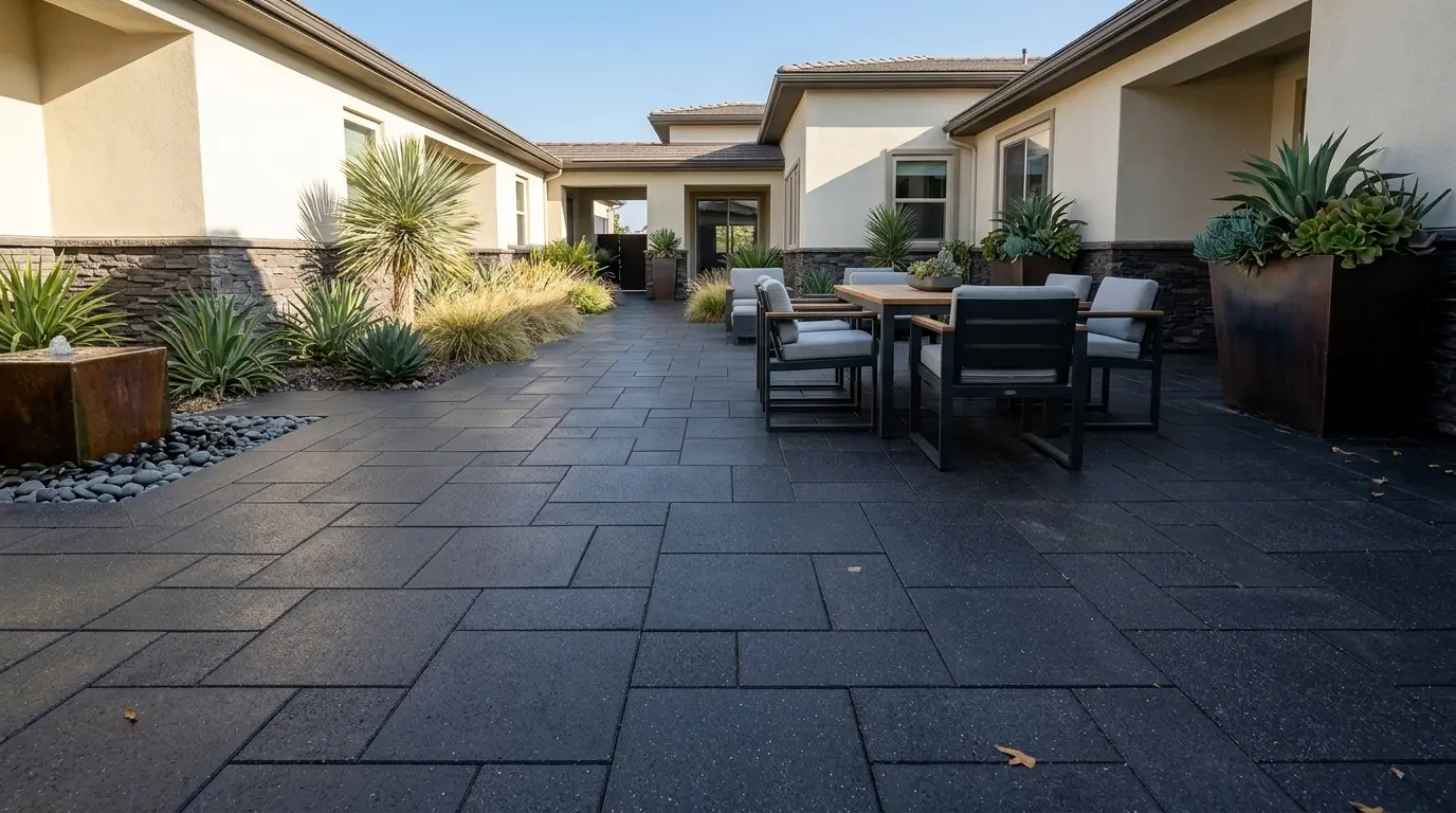 Black Basalt Fireplace Surrounds and Hearth Ideas