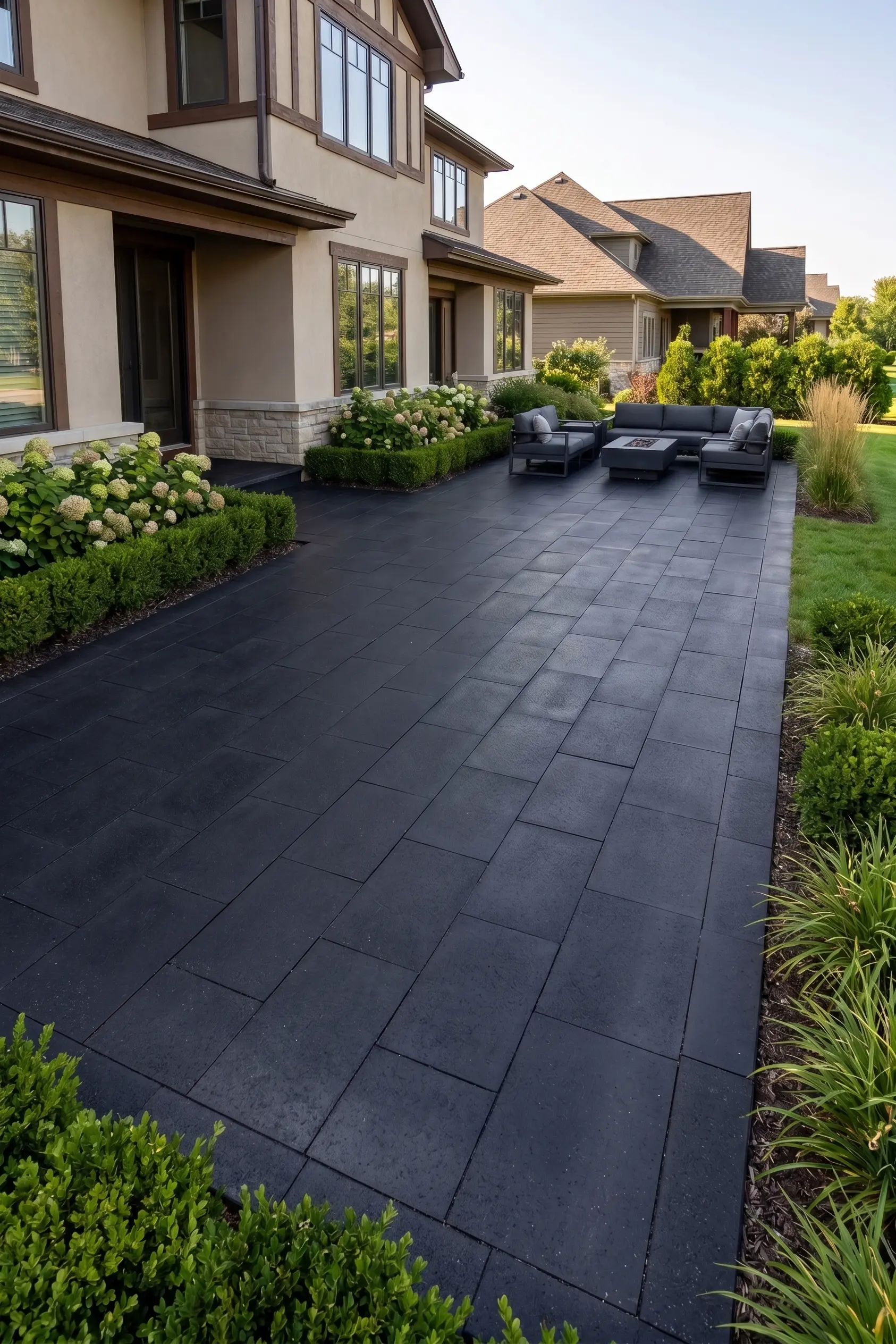 Fixing Faded Black Basalt Landscape Rock