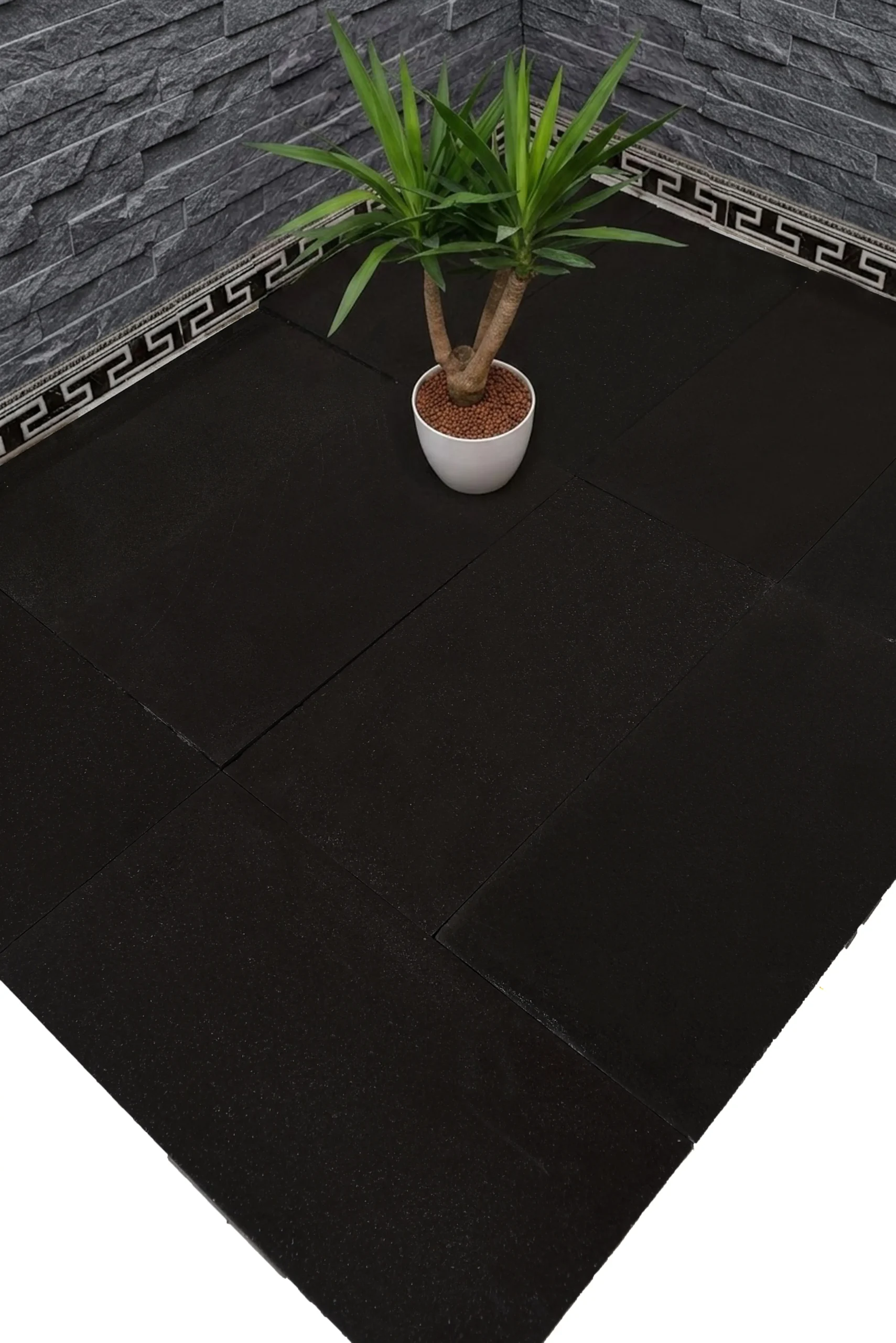 Honed Basalt Tile for Entryways and Foyers